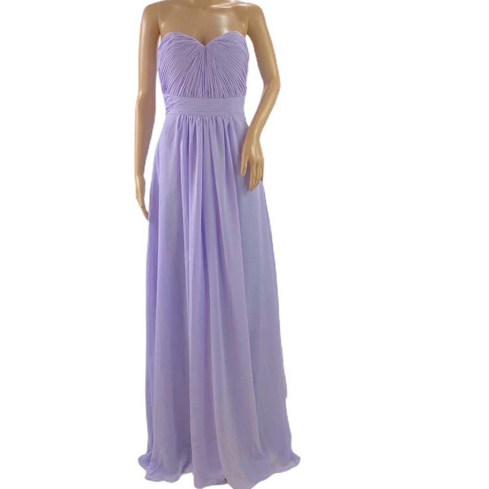 Abby Paris Corset Back Ruched Gown
